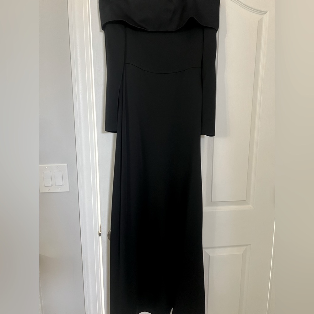 THEORY formal black dress